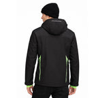 Softshell Men's Geographical Norway Trelino Black-Green Db Men 0124 black / green (WZ8556H/GN-Black / Green) Geographical Norway