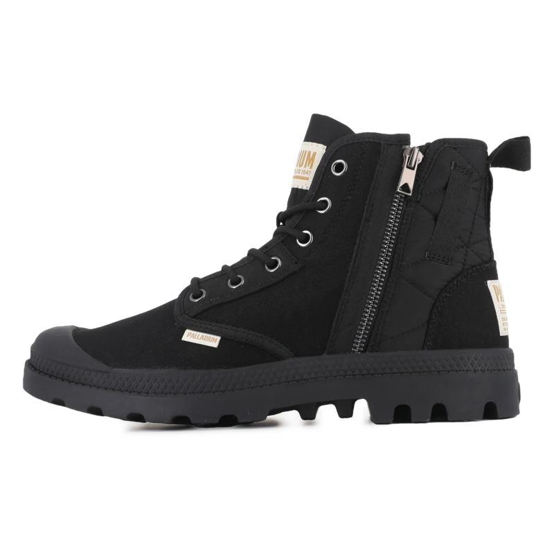 Palladium Pampa Detroit Zip 79500-008-M Black Palladium