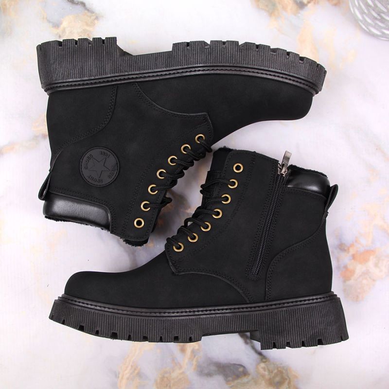 Insulated boots with zipper NEWS W EVE364A black Footwear/Outdoor/News Your Sports Performance