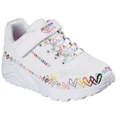 Skechers Kids' UNO LITE HEART CRAZE Sneakers 314091L WMLT Skechers