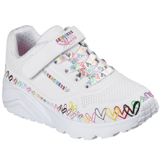 Skechers Kids' UNO LITE HEART CRAZE Sneakers 314091L WMLT Skechers