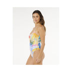 Women's RIP CURL Hotel Malibu Cheeky One Piece swimsuit, multicolor