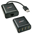 Lindy 42679 USB 2.0 Hubs and Hubs Black Kable i adaptery/Adaptery, przejściówki Your Sports Performance