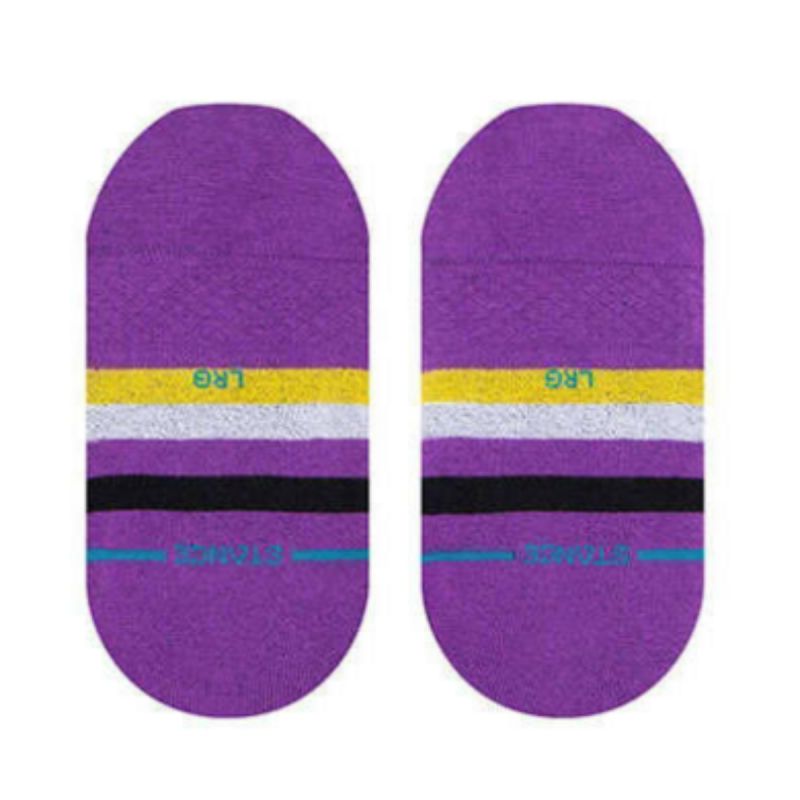 LA Los Angeles Lakers NBA St No Show Low-Top Socks - A145C22LAK-PUR Odzież/Skarpety/Skarpety koszykarskie/Tradycyjne Your Sports Performance