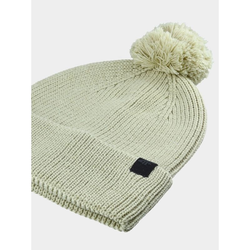 Unisex winter hat with pompom 4F 4FWAW24ACAPU472-44S *Kategoria tymczasowa Your Sports Performance