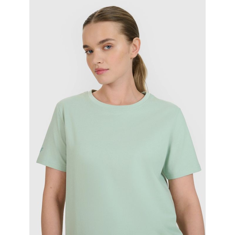 Women's oversize printed T-shirt 4F 4FWSS25TTSHF2238-47S *Kategoria tymczasowa Your Sports Performance