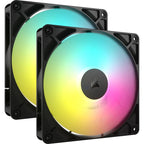Corsair RS140 ARGB Computer Case Fan 14 cm Black 2 pcs. Chłodzenie/Chłodzenie - wentylatory Your Sports Performance