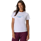 Women’s T-Shirt 4F F3496 White 4FWAW26TTSHF3496 10S