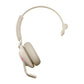 Jabra Evolve2 65 UC Mono Link380c Wireless Over-Ear Headphones, Beige In preparation Your Sports Performance