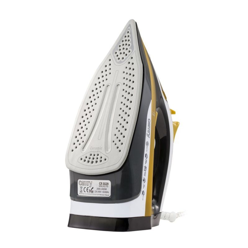 Adler CR 5029 steam iron (2400W; yellow) AGD - Produkty/Żelazka i generatory pary Your Sports Performance