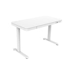 Activejet ET119W-C electric height-adjustable desk in white. Tabletop dimensions: 140 x 70 cm. Biurka/Biurka nowoczesne Your Sports Performance