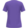 Odlo ESSENTIAL PRINT Women's T-shirt Crew Neck S/S, Purple