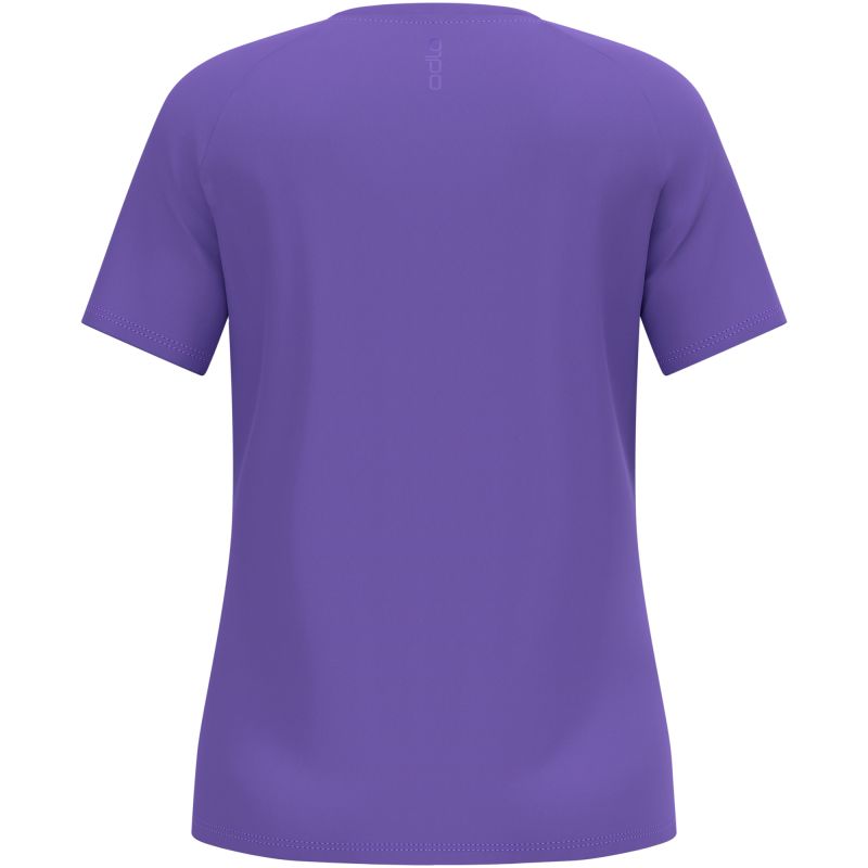 Odlo ESSENTIAL PRINT Women's T-shirt Crew Neck S/S, Purple