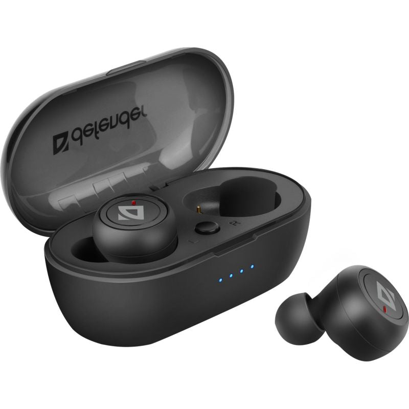 DEFENDER WIRELESS HEADPHONES WITH MICROPHONE "TWS" TWINS 638 BLACK 63638 In preparation Your Sports Performance