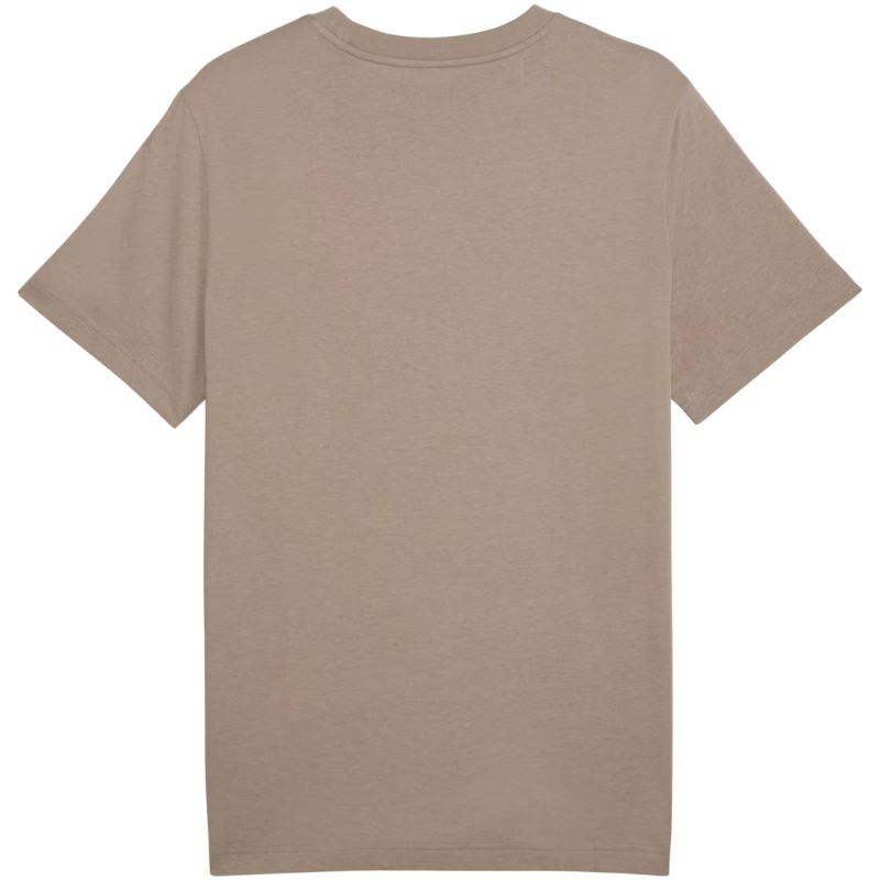 Men's Puma Graphics 2 Color Small No. 1 Logo Tee Beige 684717 94
