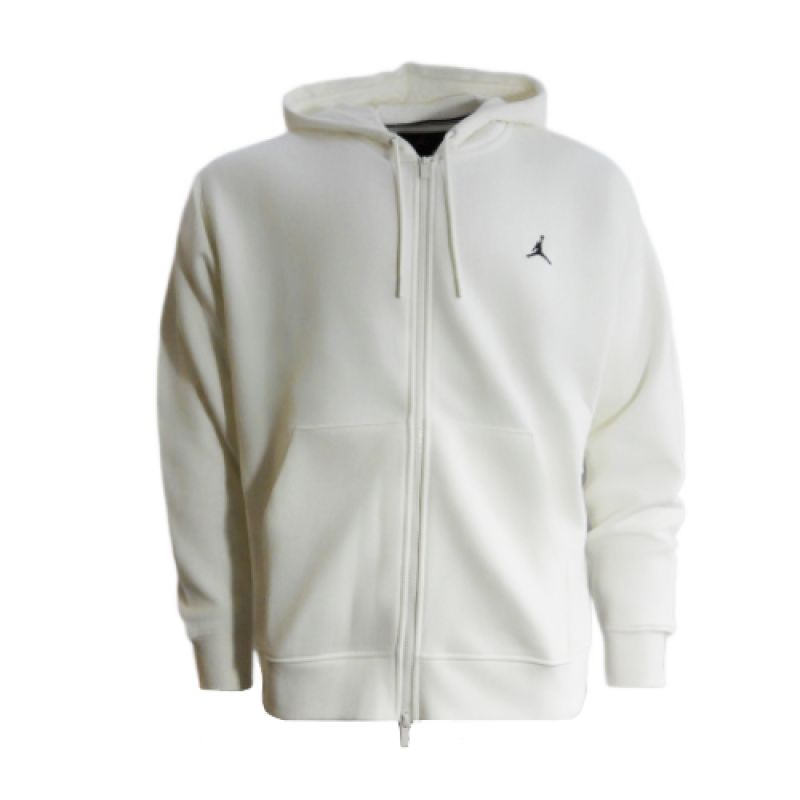 Air Jordan Brooklyn Fleece Jumpman Full-Zip Hoodie White - FV7289-133 AIR Jordan