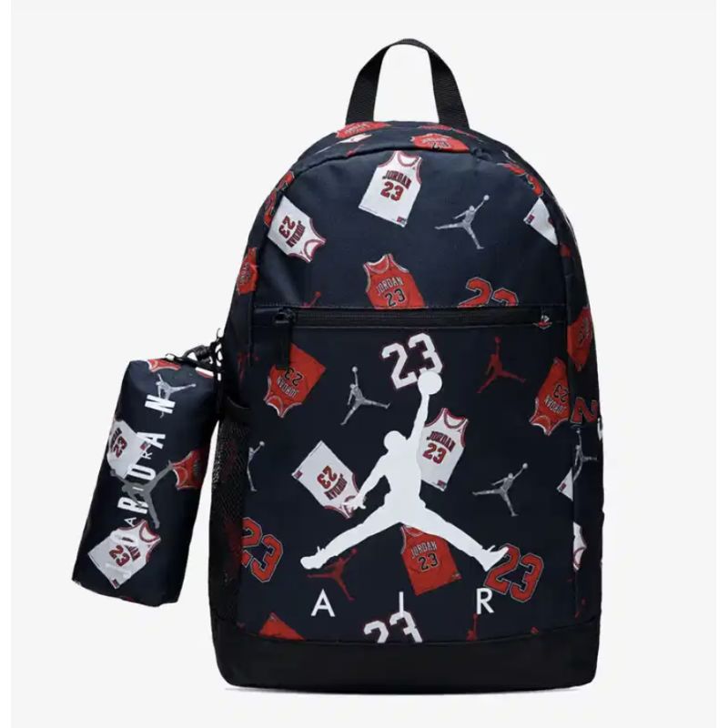 Air Jordan School Pencil Case Backpack with Pencil Case - 9B0503-W0G Akcesoria i sprzęt koszykarski/Torby i plecaki Your Sports Performance