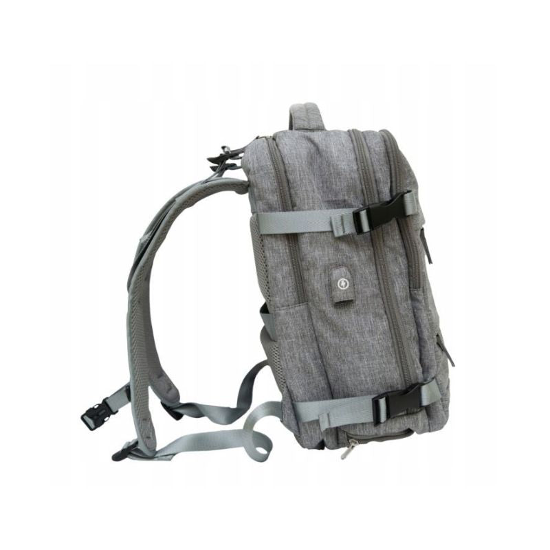 NOVEEN CTB410 Gray Cabin Travel Backpack 40x20x25 Bagaż/Plecaki Your Sports Performance
