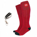 GLOVII POWER BANK HEATED SOCKS SIZE M (35-40), RED, BATTERIES, CHARGER AND REMOTE CONTROL INCLUDED, GQ3M Clothing Your Sports Performance