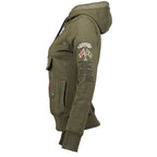 Geographical Norway Gymclass DB 054 M sweatshirt WW2491H/GN-Kaki Clothing/Outdoor/Geographical Norway Your Sports Performance