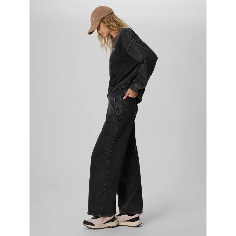 Women's wide-leg sweatpants 4F 4FRAW26TTROF2105-20S