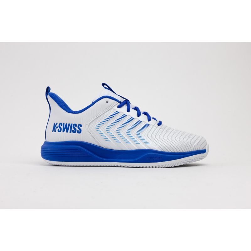 K-swiss ULTRASHOT LIGHT CLAY WHT/DZLNGBL/BLTCS-M sneakers (04742-158-M) K- Swiss