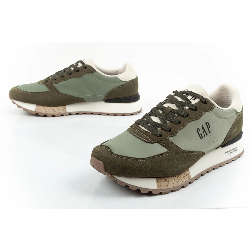 Gap men's sports shoes Osaka green sneakers comfortable fashionable Your Sports Performance