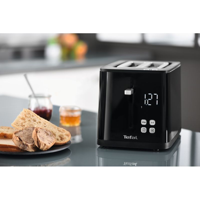 Tefal TT6408 Toaster 2 Slices Black 850 W AGD - Produkty/Tostery Your Sports Performance