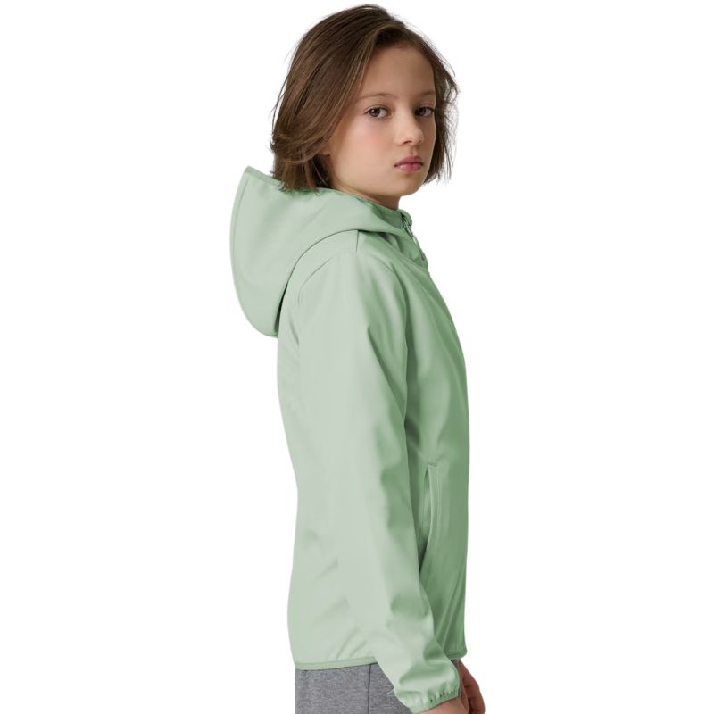Softshell jacket for girls 4F F478 mint 4FJWSS26TSOFF478 47S