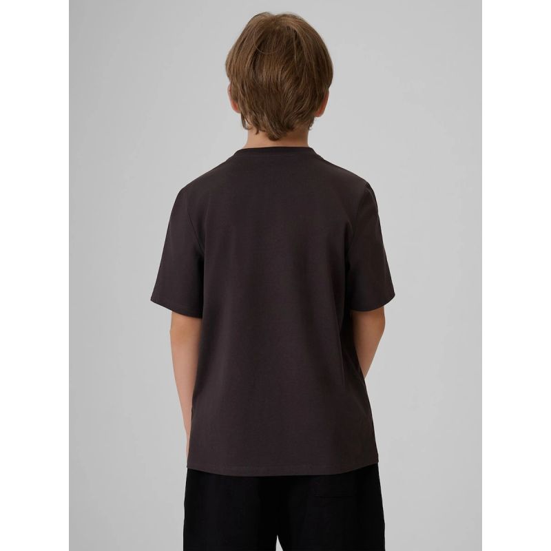 Boy's cotton T-shirt 4F 4FJRSS26TTSHM4280-22S