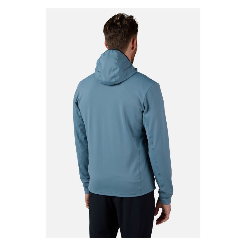 ROSSIGNOL Men's Mid Layer Thin Fz Sweatshirt Blue