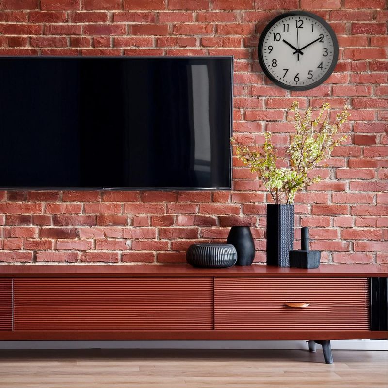 PP WALL CLOCK 20CM BLACK Home and Garden/Equipment Your Sports Performance