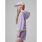 Girls' loose sweatshirt with hood 4F 4FJRSS26TSWSF2936-52S 4f