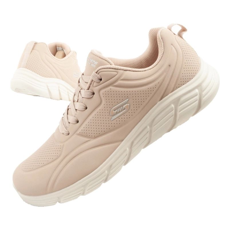 Skechers Bobs B Flex sports shoes sneakers women's fashionable beige Skechers