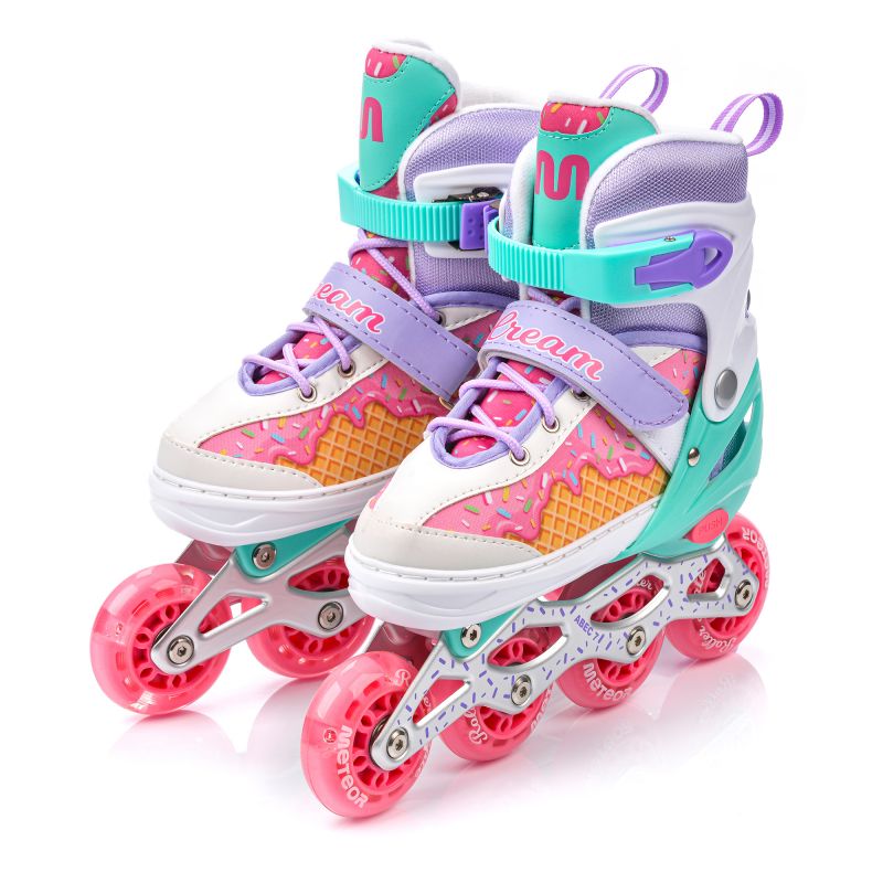 Meteor 4in1 Cream L 38-41 10143 roller skates Accessories/Skating/Rolki Meteor Your Sports Performance