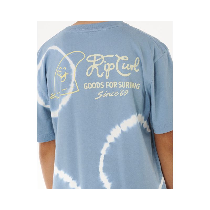 RIP CURL Pacific Rinse Fin Tee-Boy Blue
