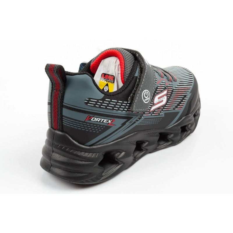 Skechers Veltrox 2.0 LED Children's Sports Shoes for Boys with Velcro