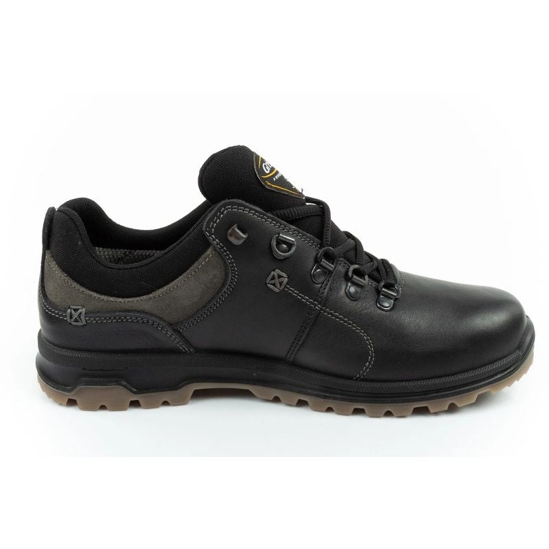 Grisport men's trekking shoes Nero oliato SPO-TEX leather black To be categorized Your Sports Performance