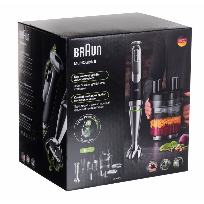 BRAUN MQ9195XLI Hand Blender AGD - Produkty/Miksery / Blendery Your Sports Performance