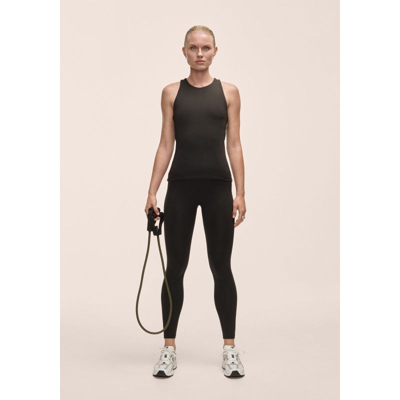 Casall Soft Touch Bra Tank Women's Training T-shirt Black