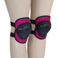 Protectors set Nils Extreme DARK PINK size S H110 Accessories/Protectors and knee pads Your Sports Performance