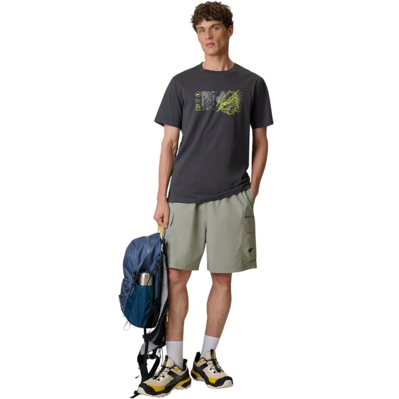 Men's T-shirt 4F M2823 anthracite 4FWSS26TTSHM2823 22S