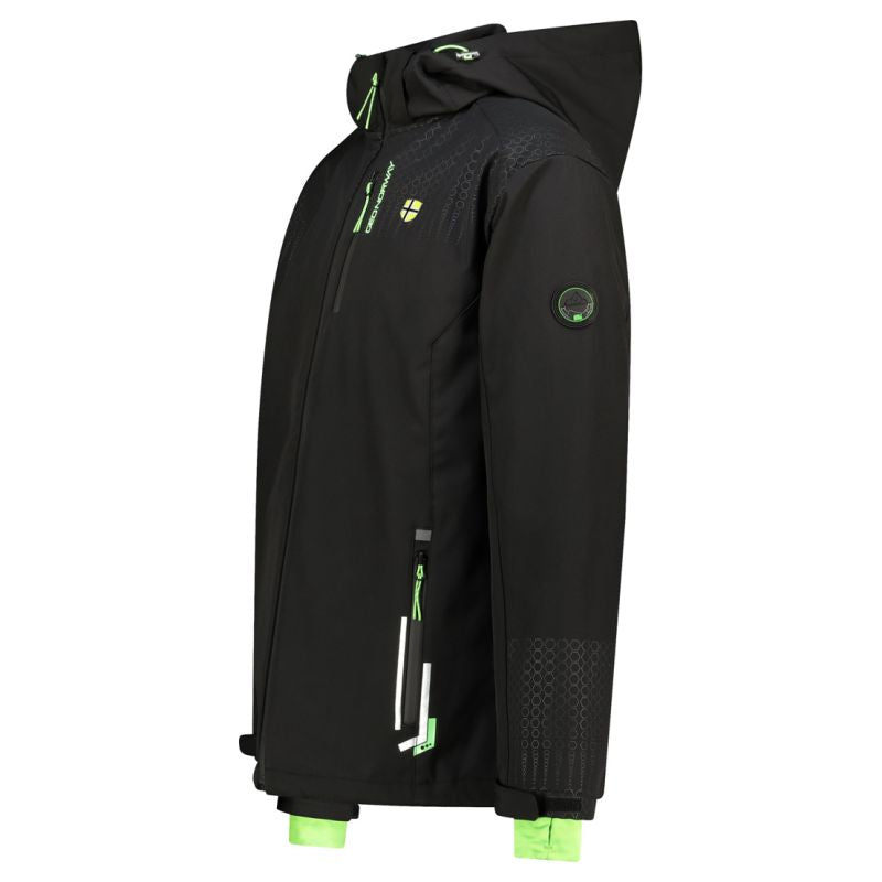 Softshell Men's Geographical Norway Trelino Black-Green Db Men 0124 black / green (WZ8556H/GN-Black / Green) Geographical Norway