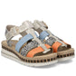 Rieker V7904-90 Women's Leather Wedge Sandals