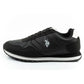 US Polo Assn sports shoes sneakers men's fashionable comfortable black Your Sports Performance