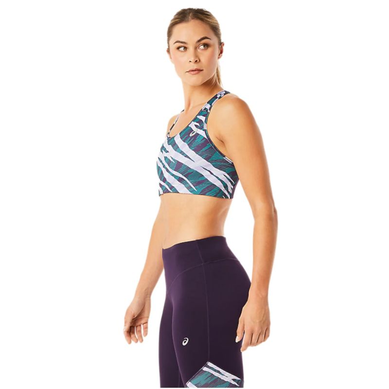 Sports bra Asics Wild Camo Bra W 2012C376-500 Clothing/Training Asics