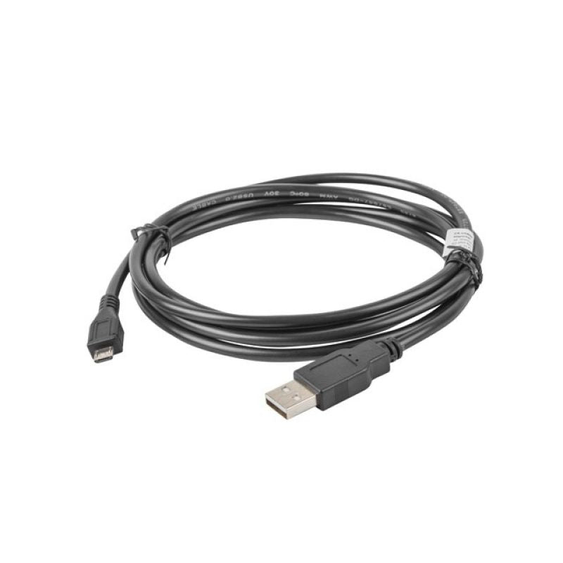 Lanberg CA-USBM-10CC-0018-BK cable (USB 2.0 M - Micro USB M; 1.8m; black) In preparation Your Sports Performance