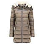 Women's Parka Geographical Norway CARENNE TAUPE DB LADY 0116 (WZ5514F/GN-TAUPE)