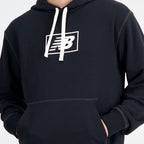 New Balance Essentials Hoodie M MT33508BK Clothing/Outdoor New Balance