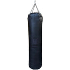 Leather punching bag 140 cm x 40 cm filled - WWS-14040-1H black In preparation Your Sports Performance
